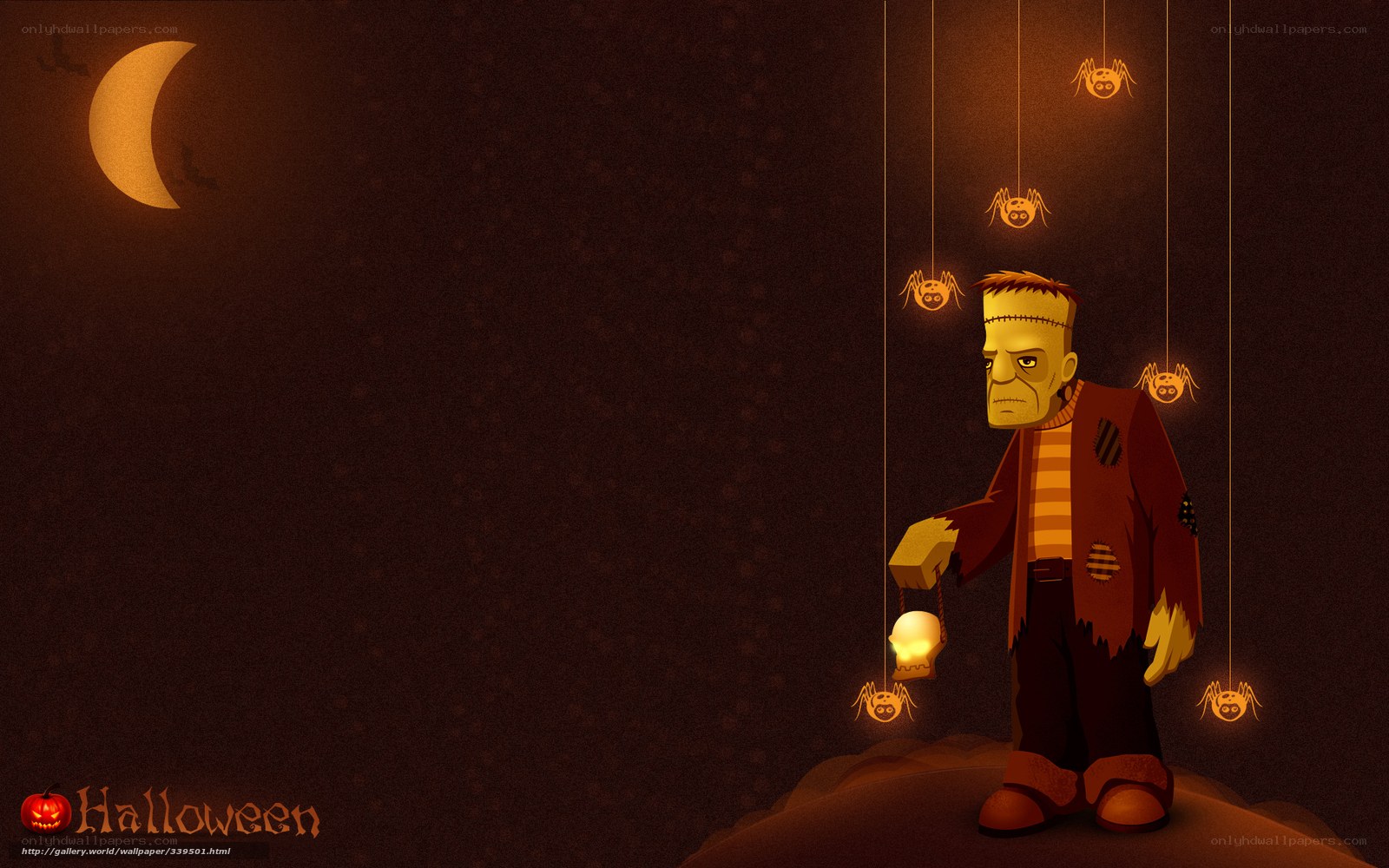 Frankenstein on Halloween