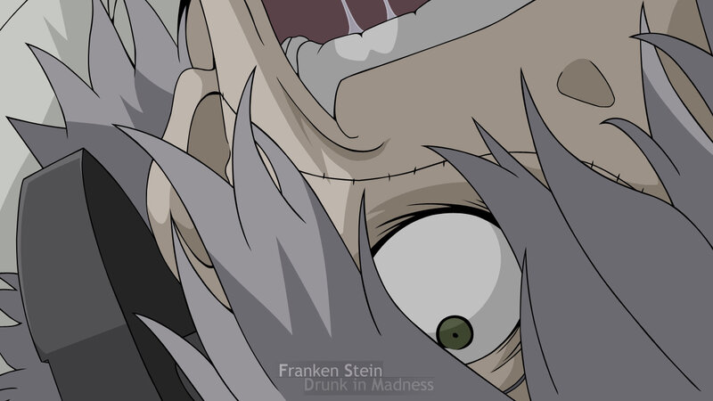 Frankenstein's eye close-up