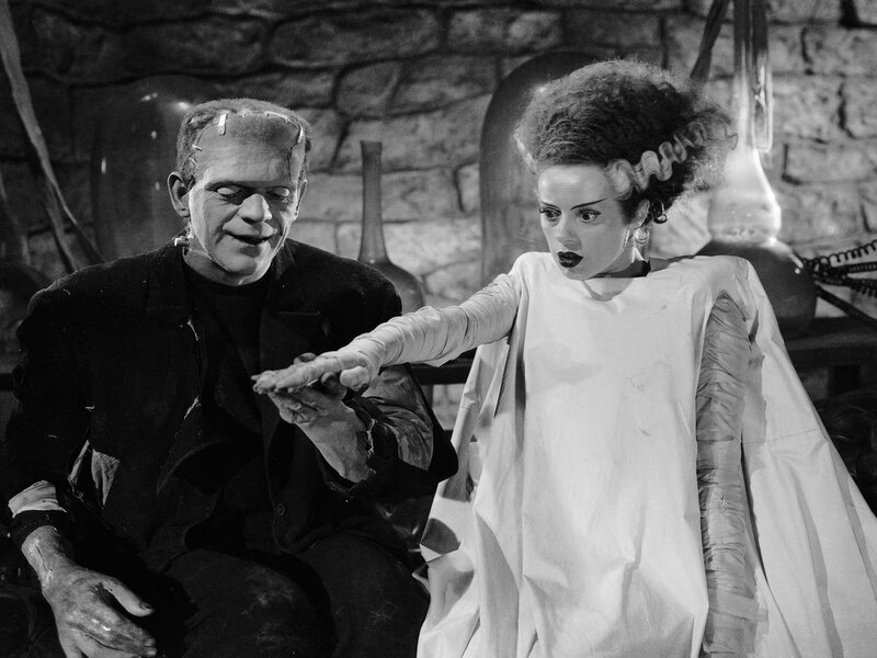 Frankenstein's Monster and Bride — Black