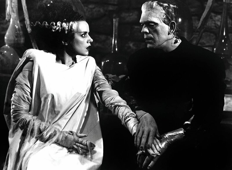 Frankenstein's Monster and the Bride