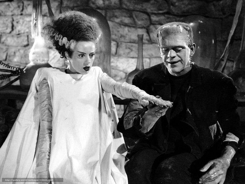 Frankenstein's Monster and the Bride