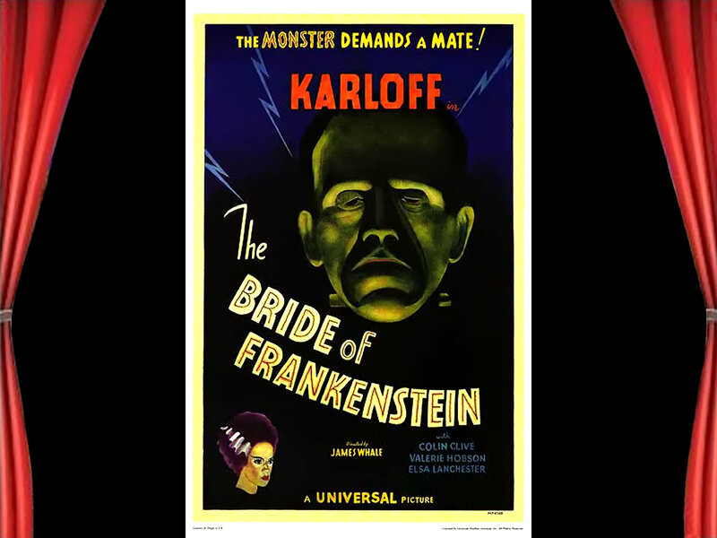 Frankenstein's Monster — Black, Dramatic, Illustration
