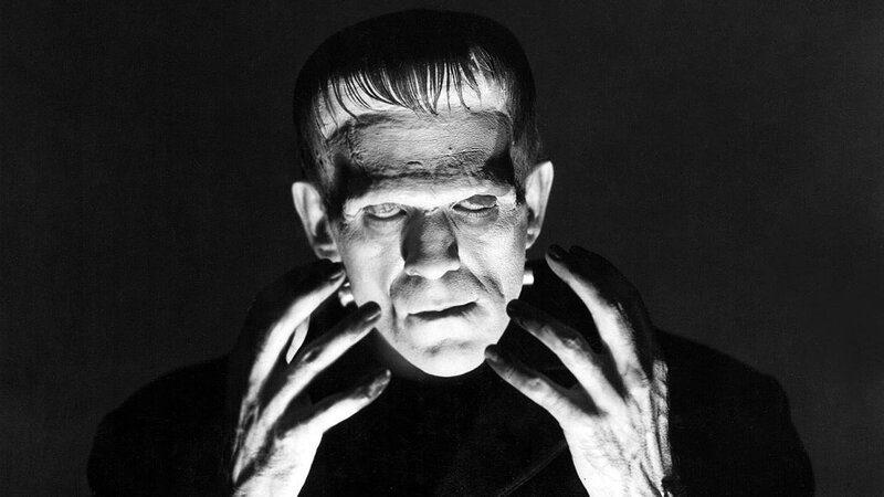 Frankenstein's Monster — Black, Dramatic, Photograph, Hands