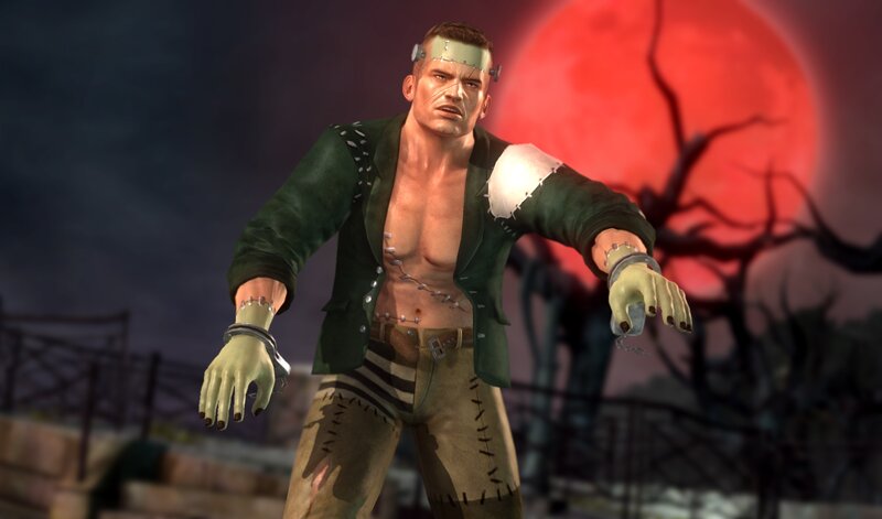 Frankenstein's Monster — Green, Dramatic, Night