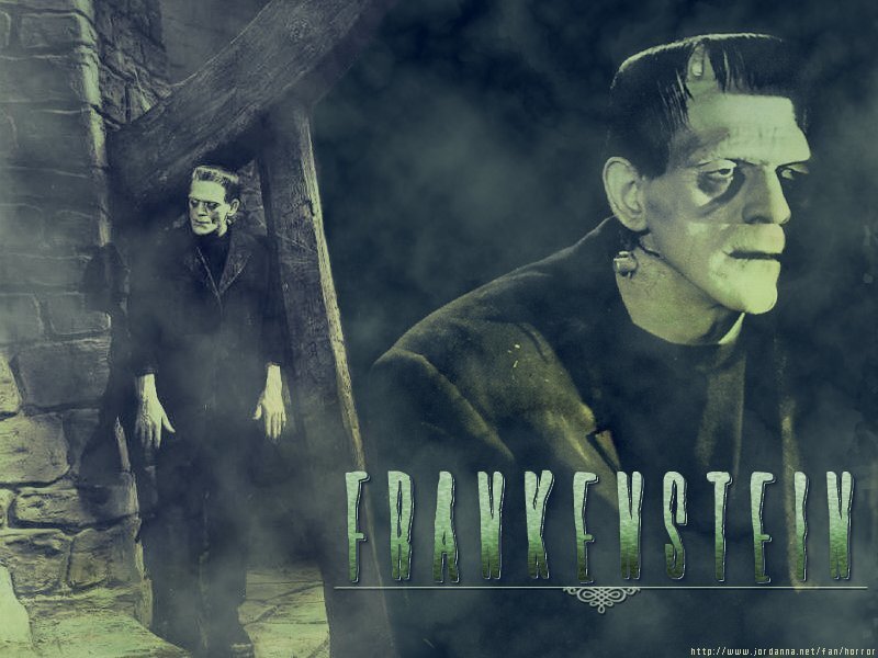 Frankenstein's Monster — Green, Dramatic