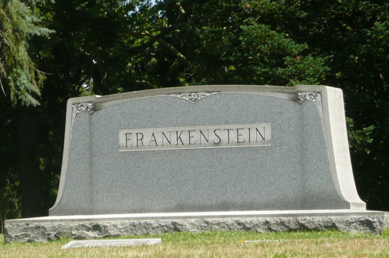 Frankenstein Tombstone