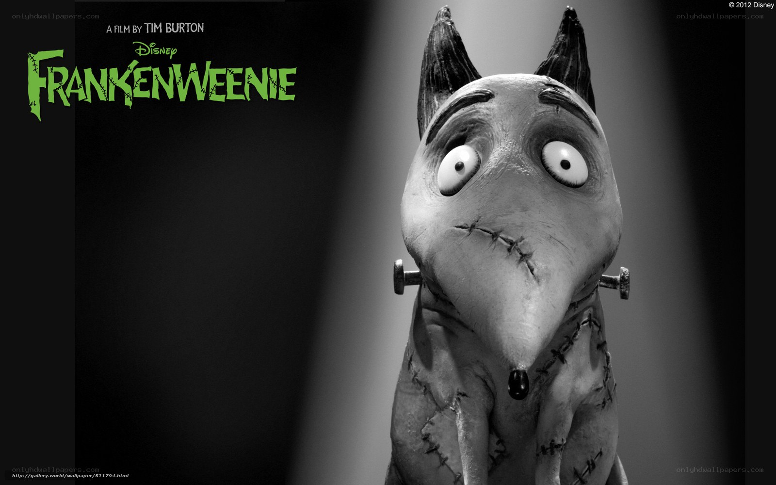 Frankenweenie character close-up