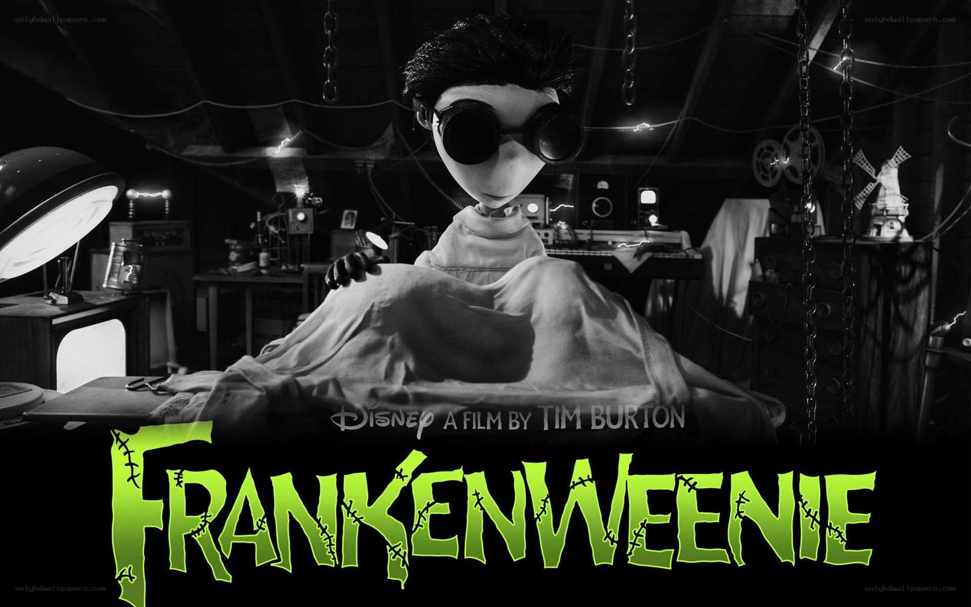 Frankenweenie movie poster