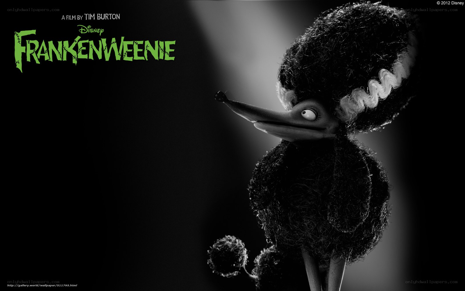Frankenweenie movie poster
