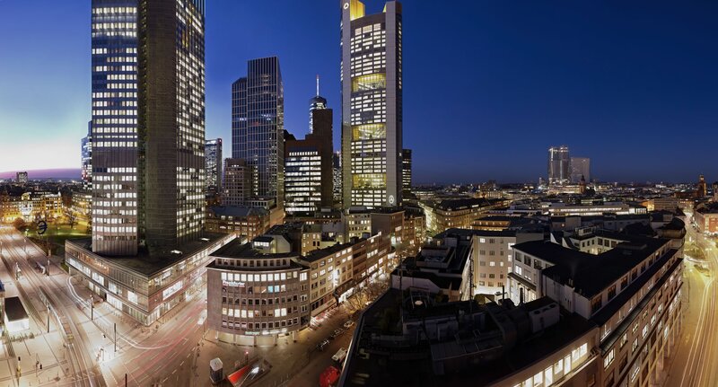 Frankfurter Skyline at Night