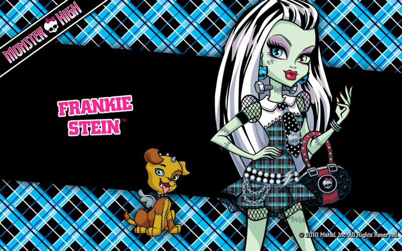 Frankie Stein Character — Blue