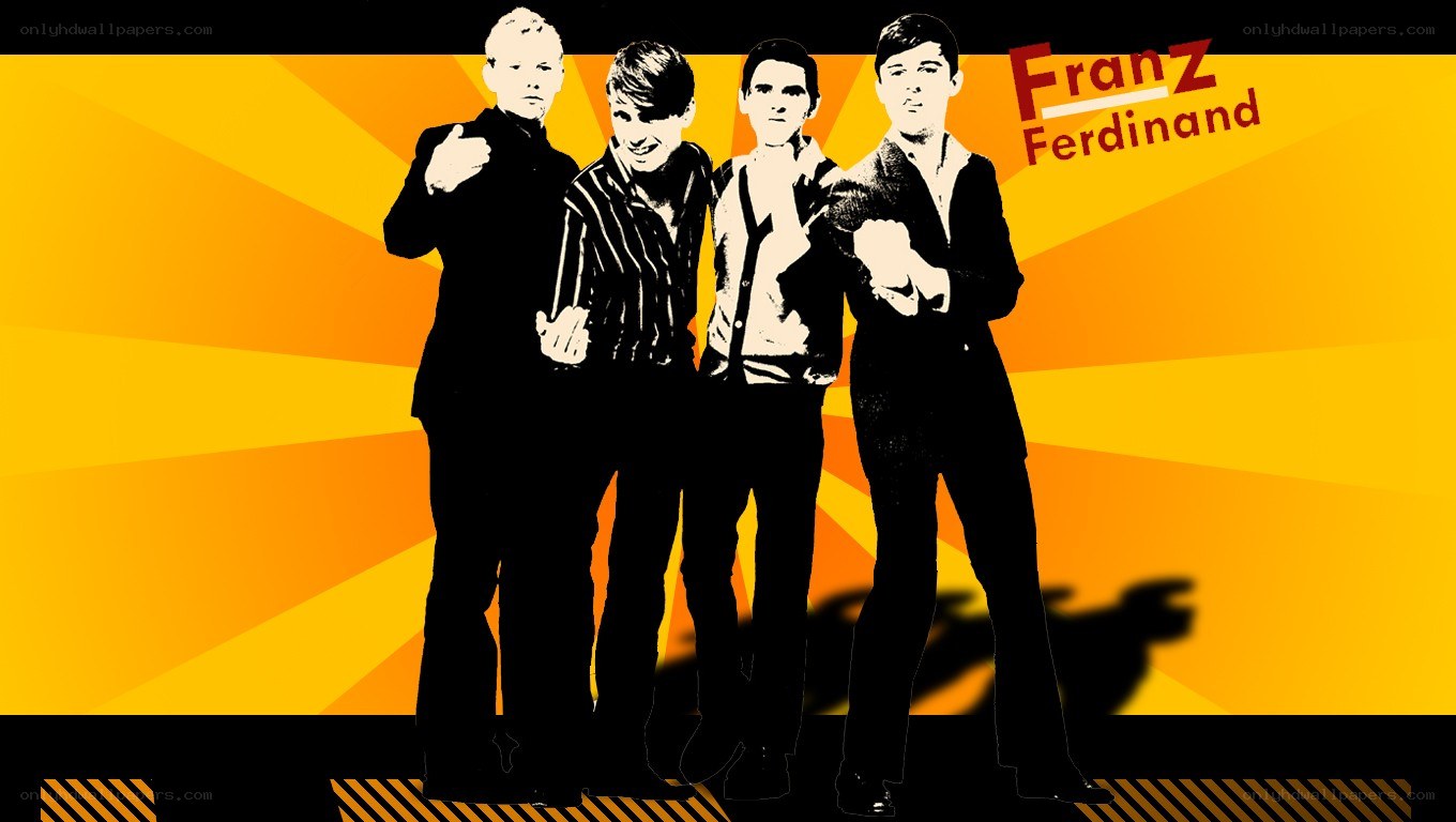 Franz Ferdinand band poster