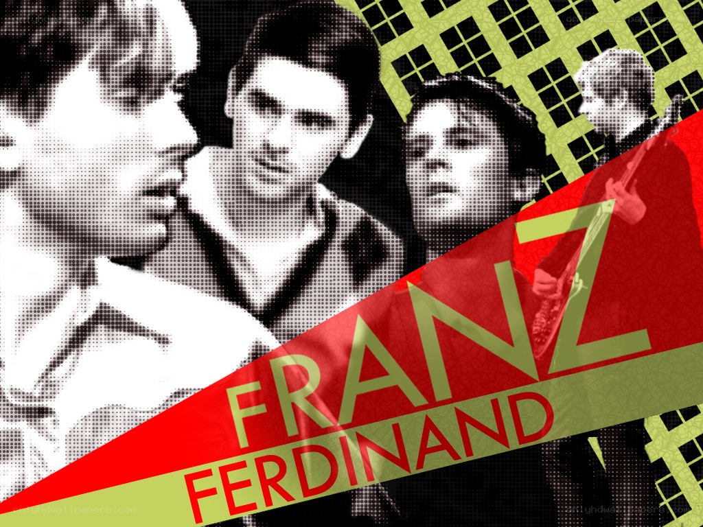 Franz Ferdinand band poster