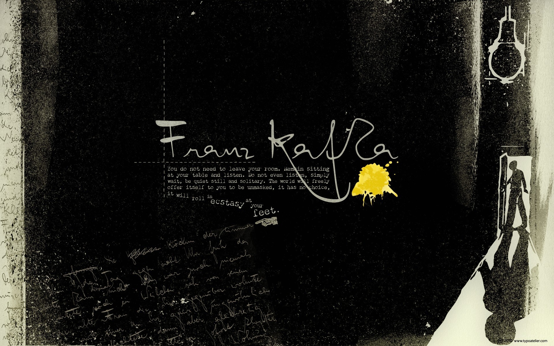 Franz Kafka quote art