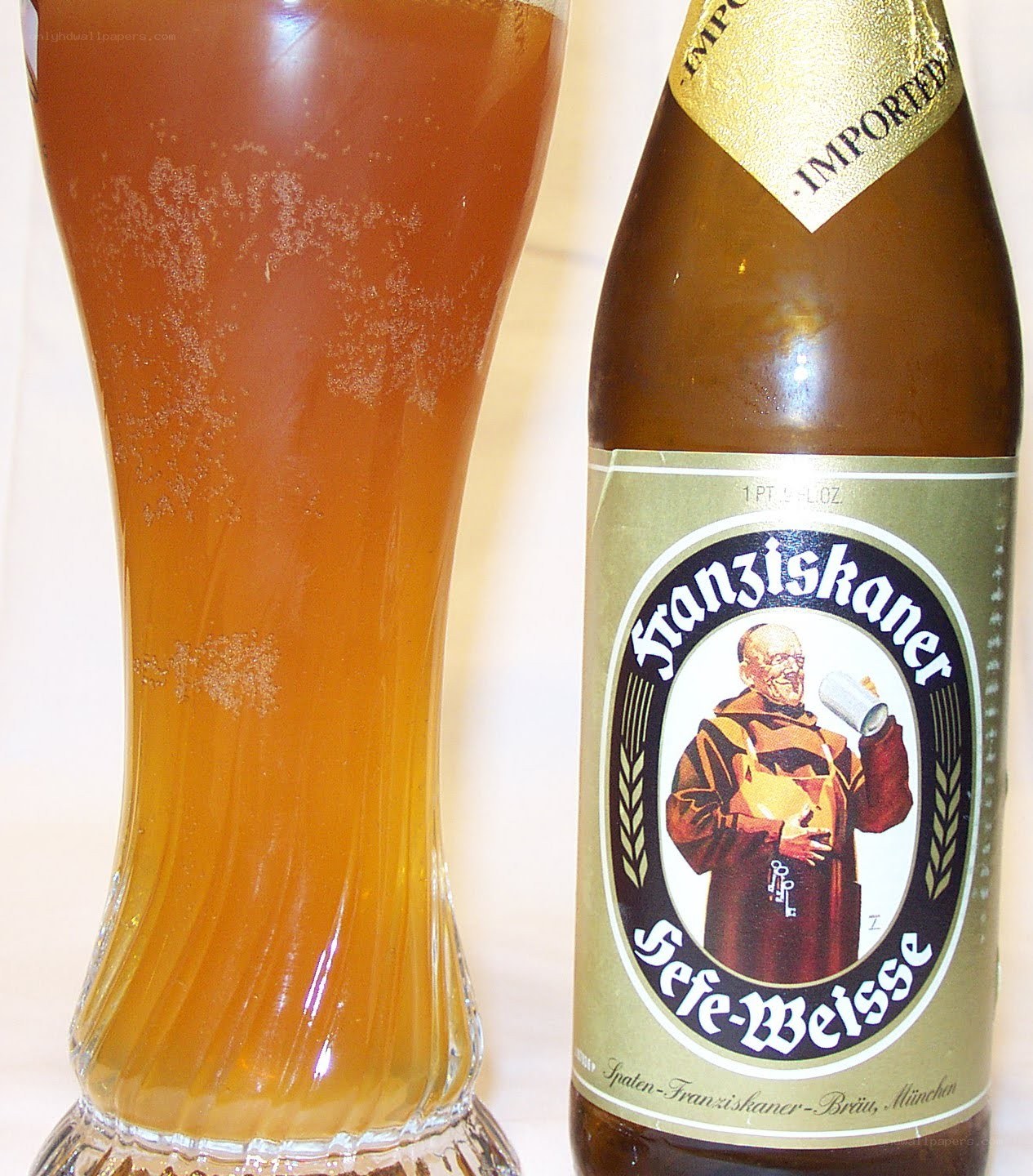 Franziskaner Hefe-Weisse beer
