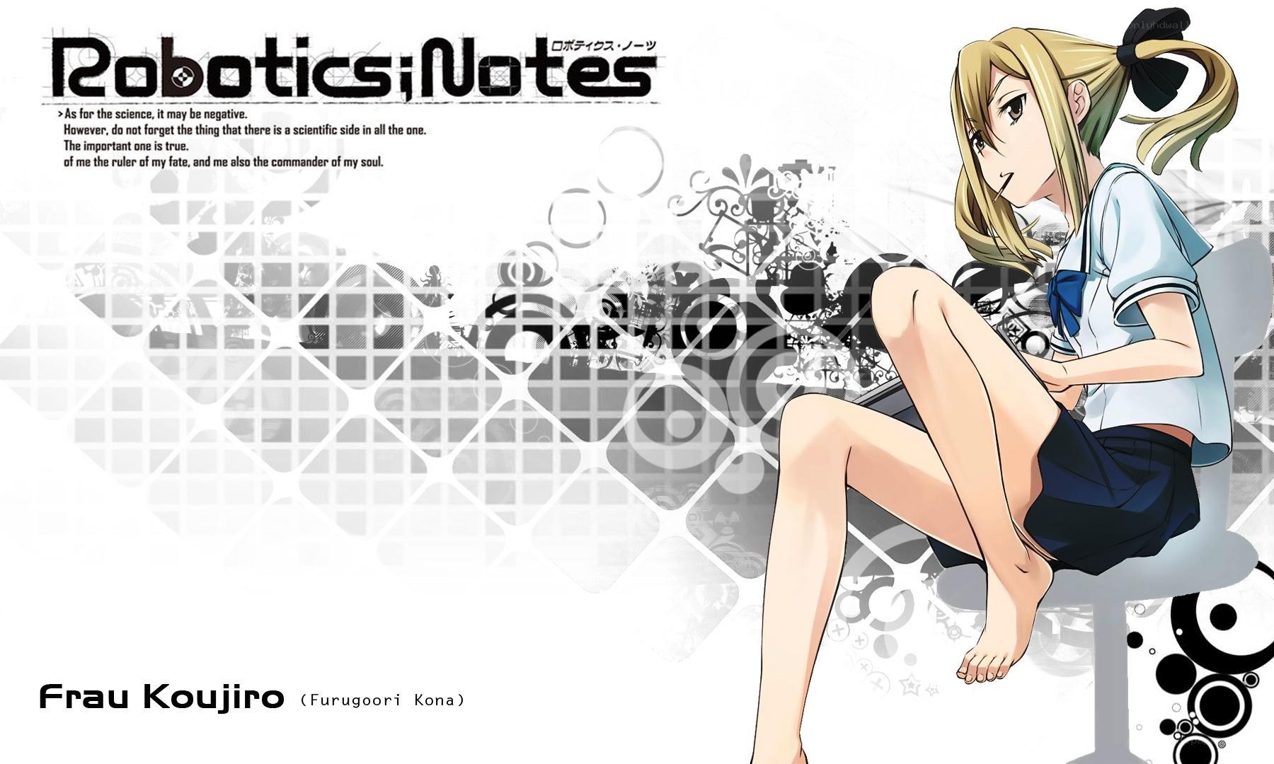 Frau Koujiro from Robotics;Notes