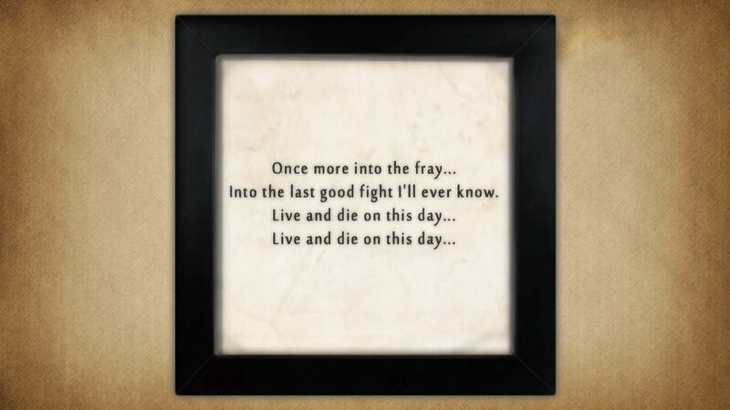 fray quote in frame
