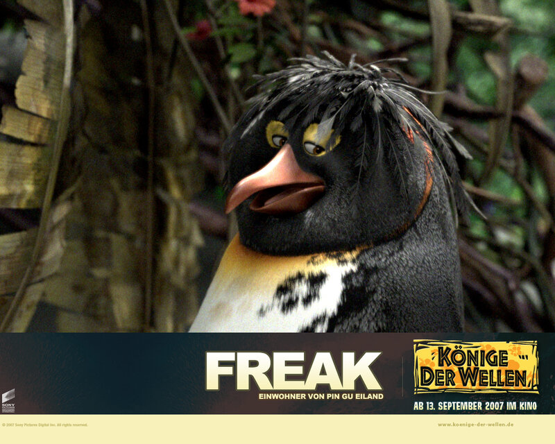 Freak the penguin character