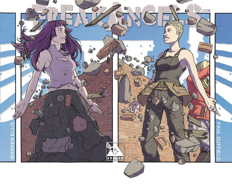 Freakangels comic cover