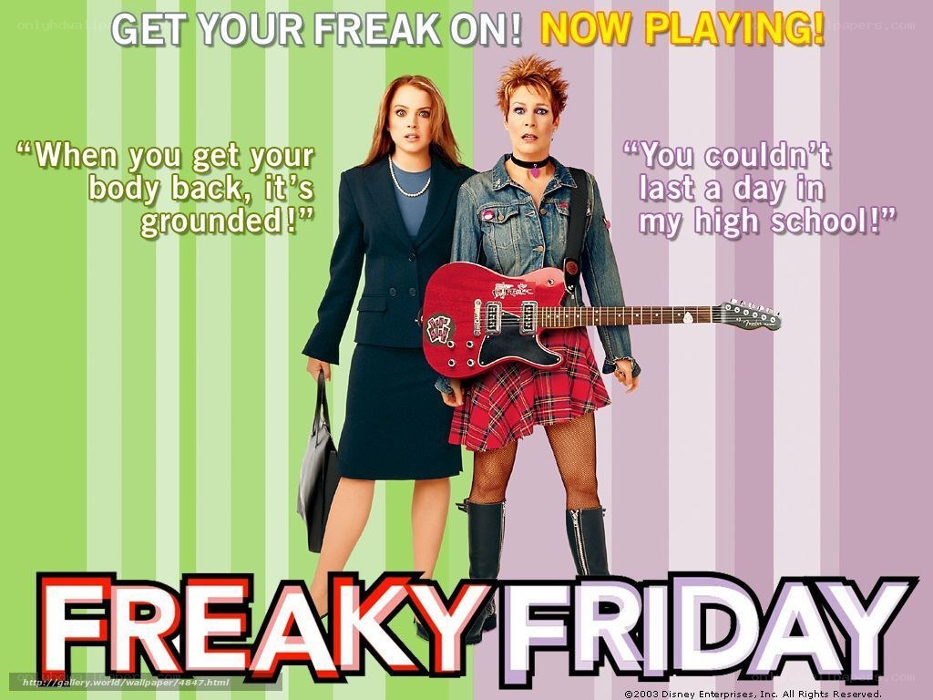 Freaky Friday movie poster