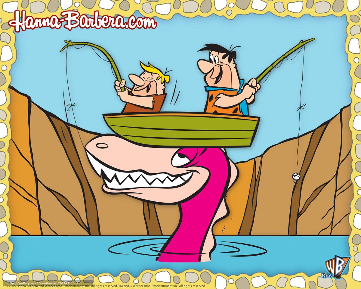 Fred and Barney fishing