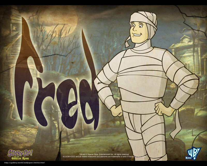 Fred as a mummy