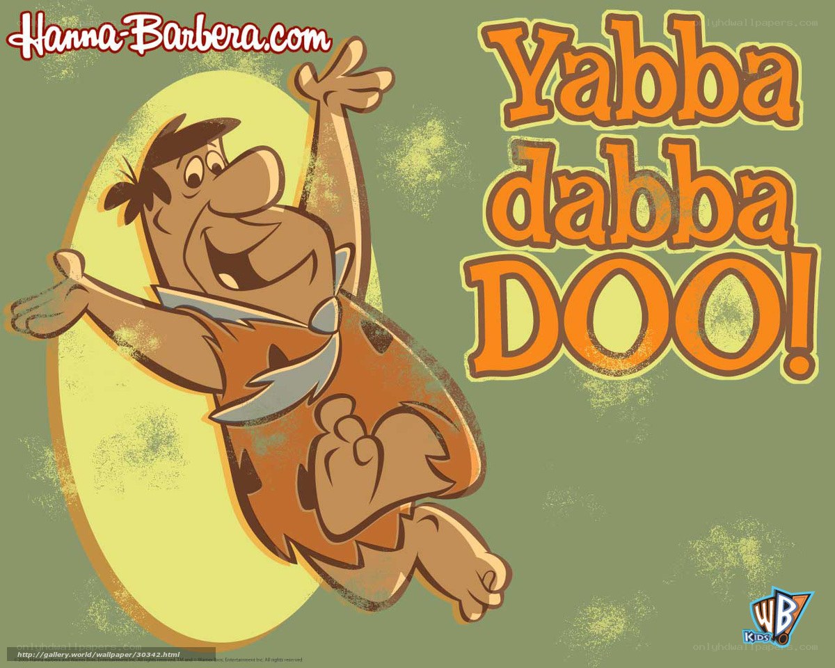 Fred Flintstone Yabba Dabba Doo