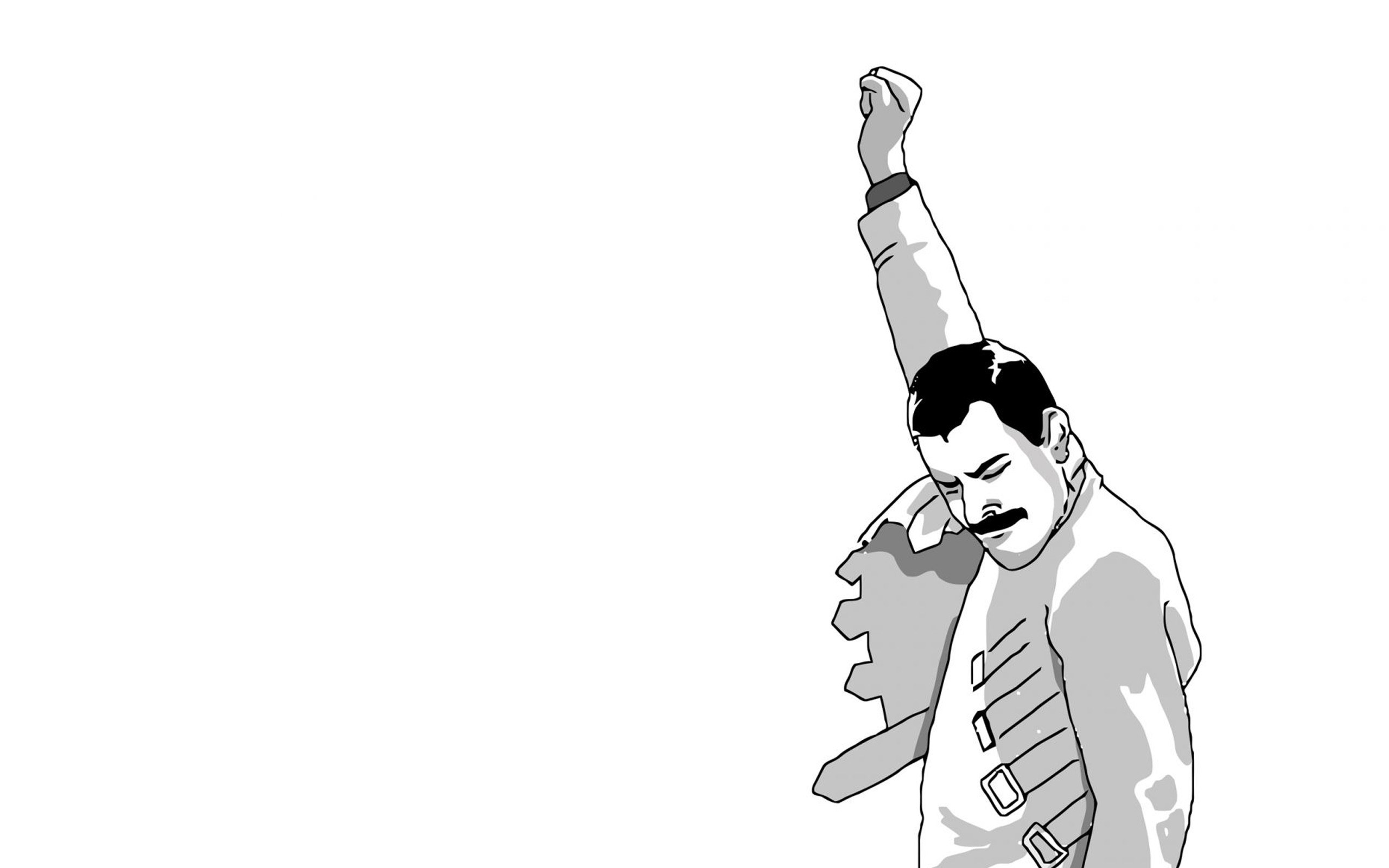 Freddie Mercury illustration