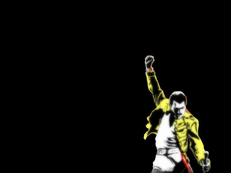 Freddie Mercury performance art