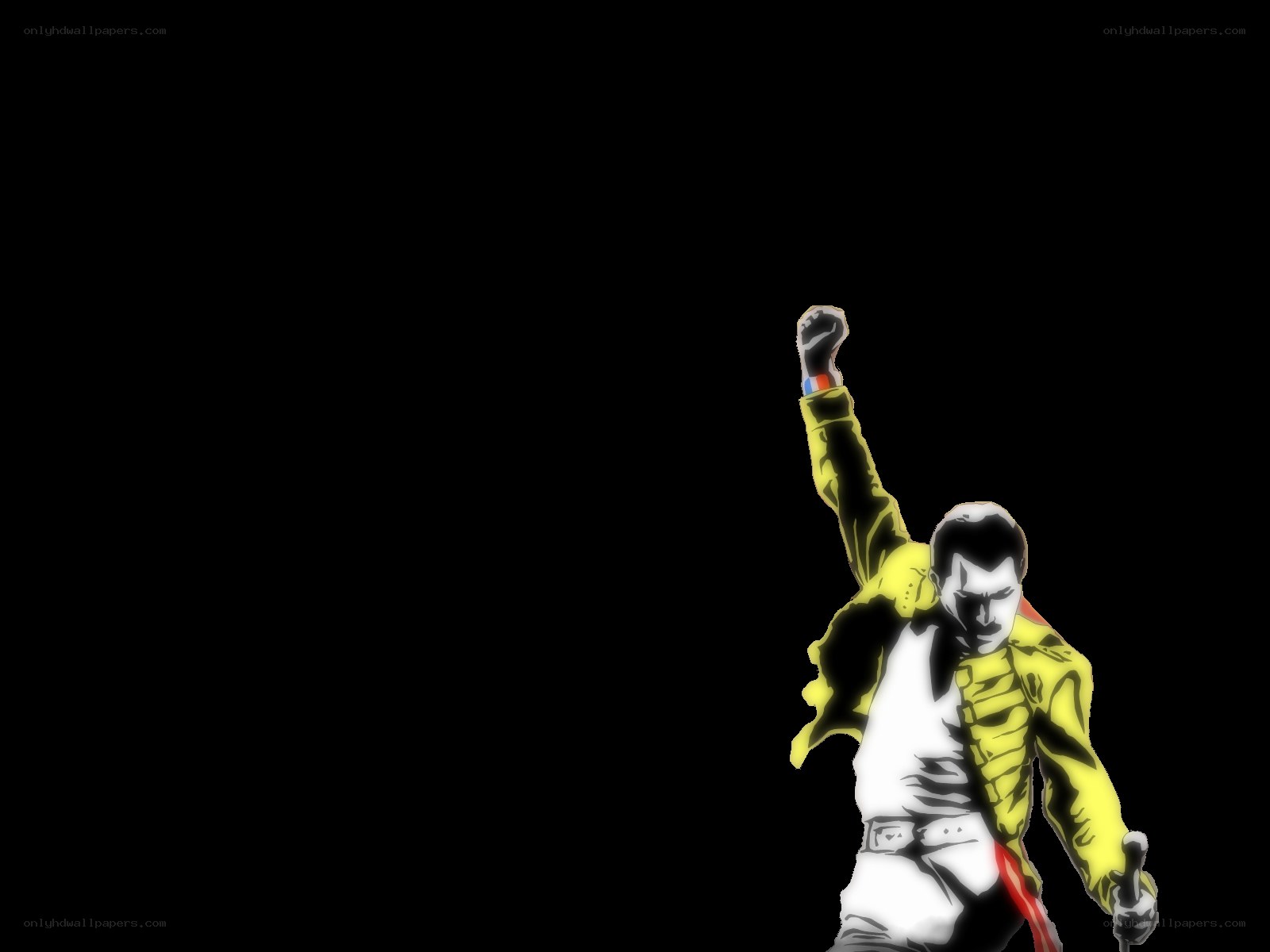 Freddie Mercury performance art