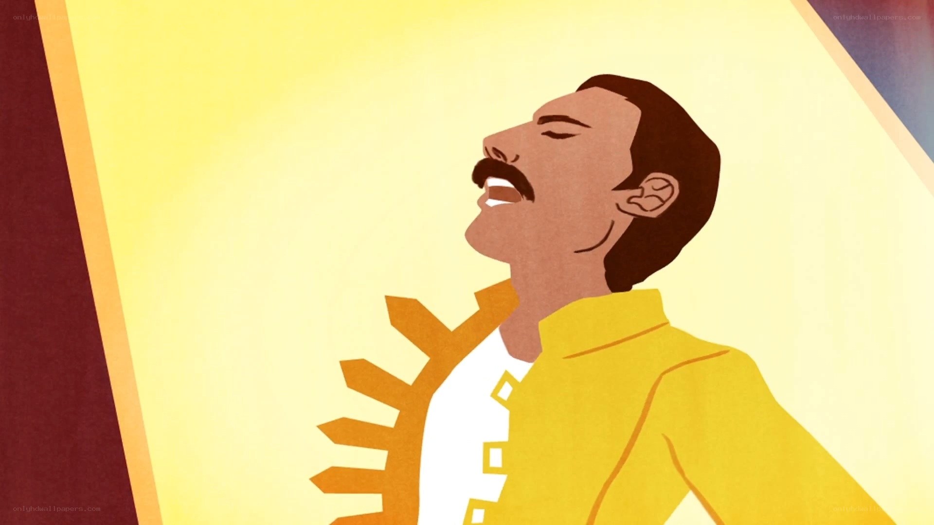 Freddie Mercury singing