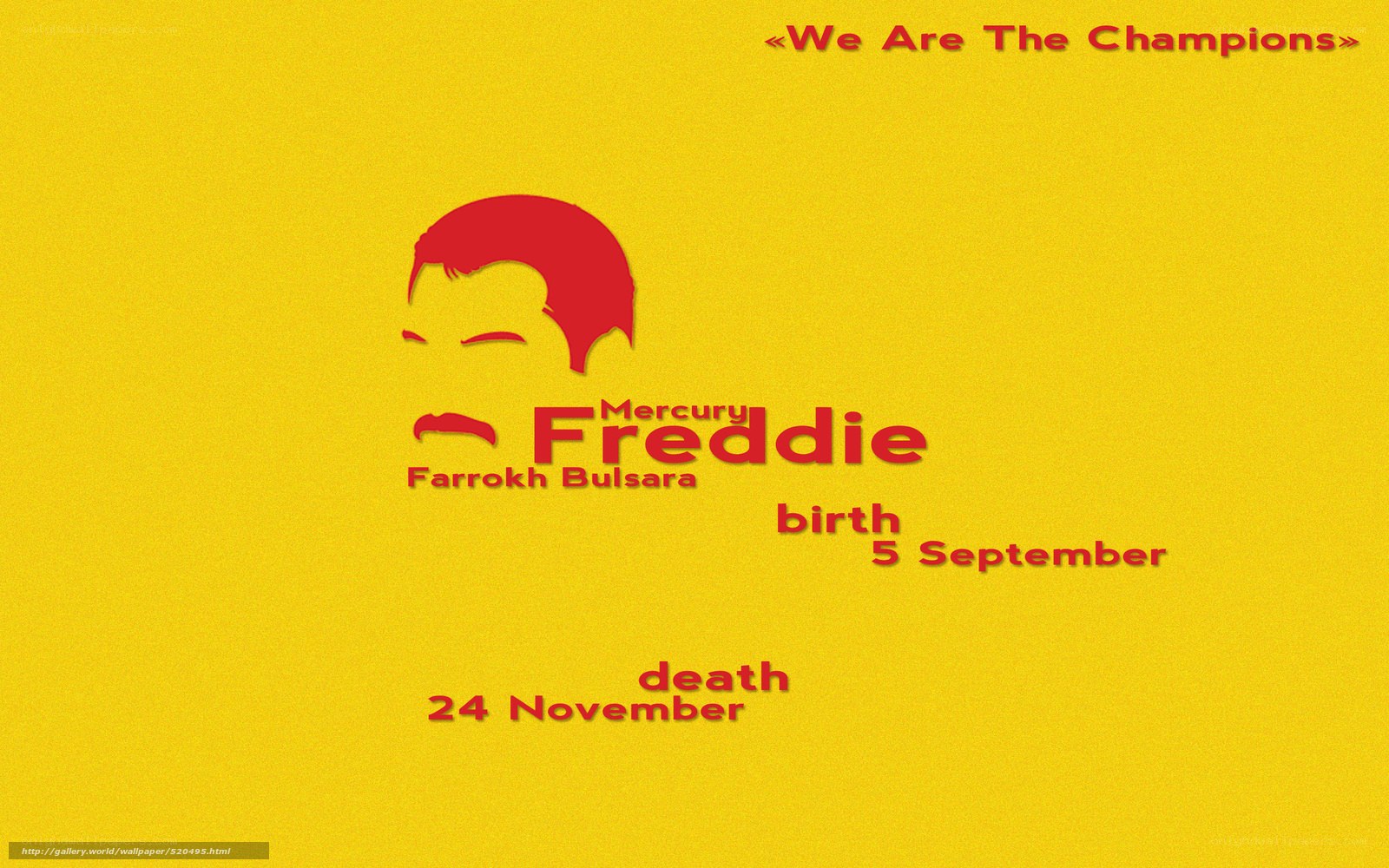 Freddie Mercury tribute