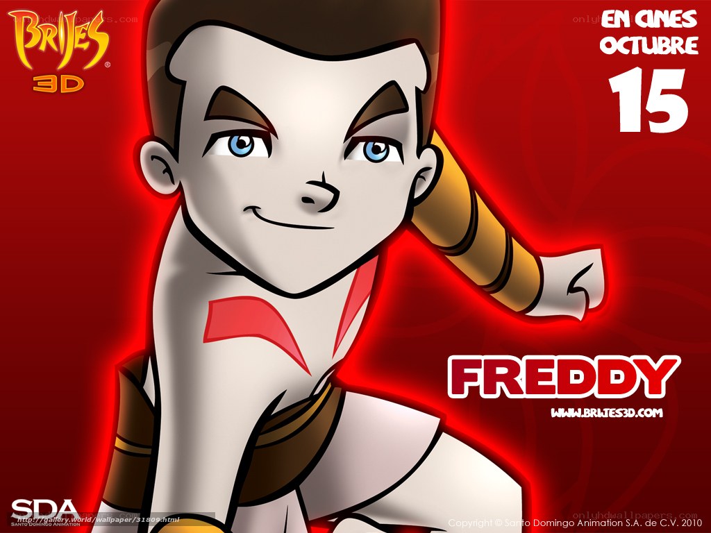 Freddy character from Bries 3D