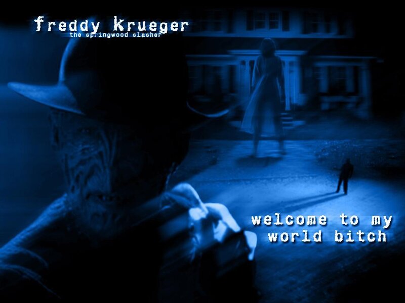 Freddy Krueger Character — Blue