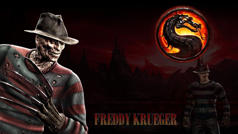 Freddy Krueger Character — Red, Dark, Ominous