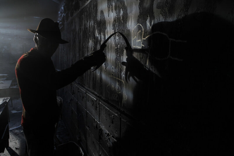 Freddy Krueger Silhouette — Black, Dark, Ominous