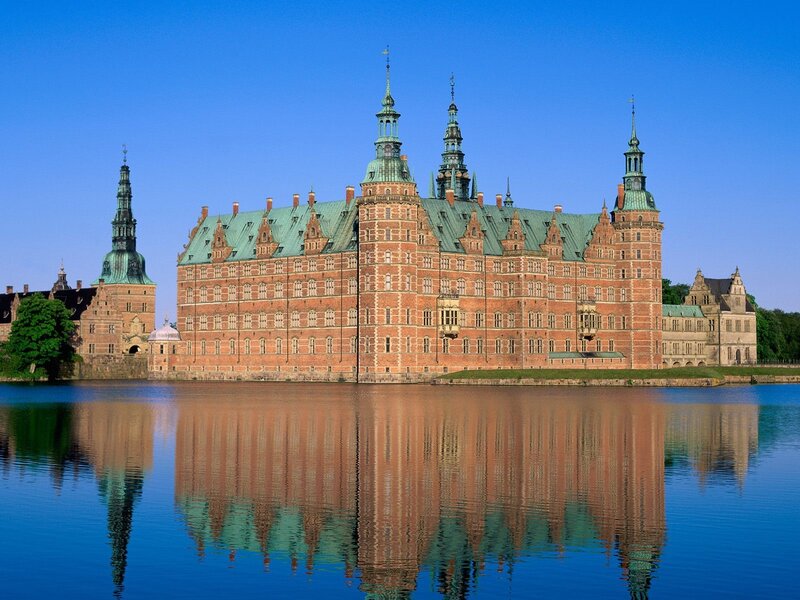 Frederiksborg Castle — Blue, Serene, Afternoon