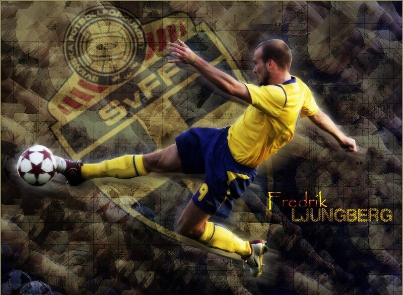 Fredrik Ljungberg in action