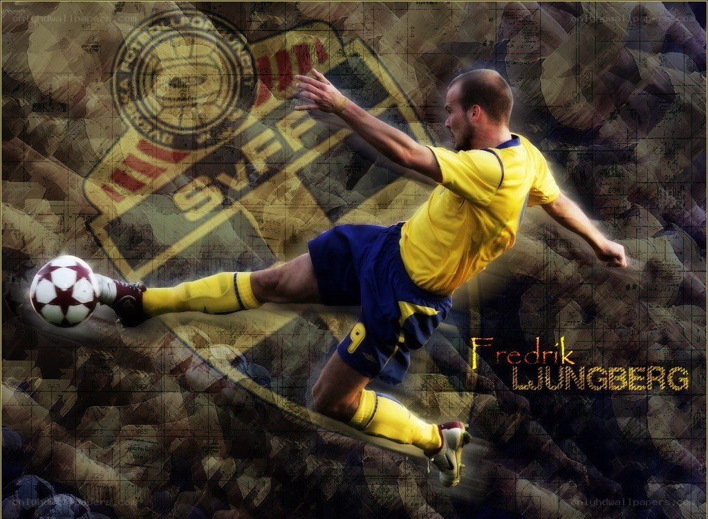 Fredrik Ljungberg in action