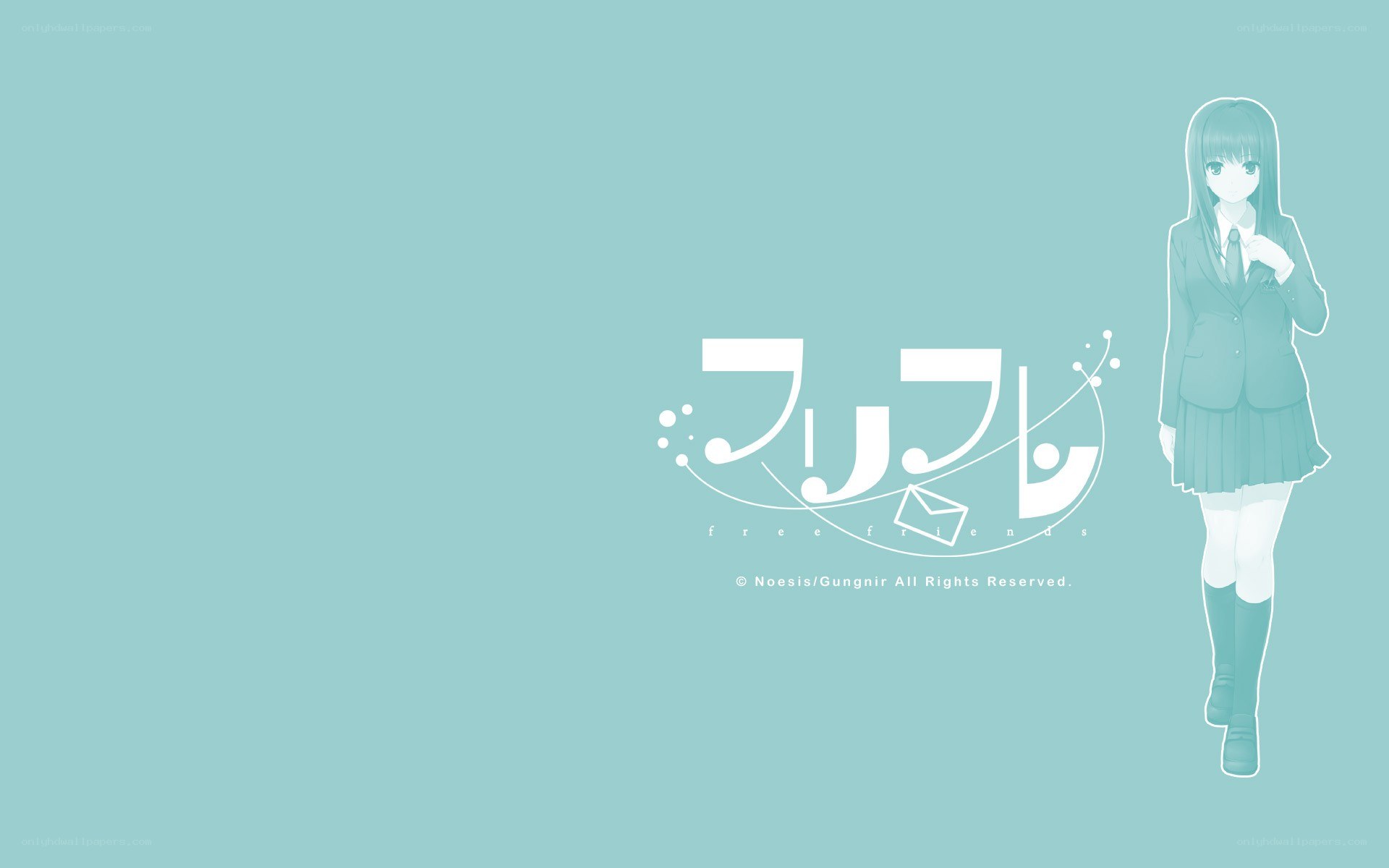 Free Friends anime wallpaper
