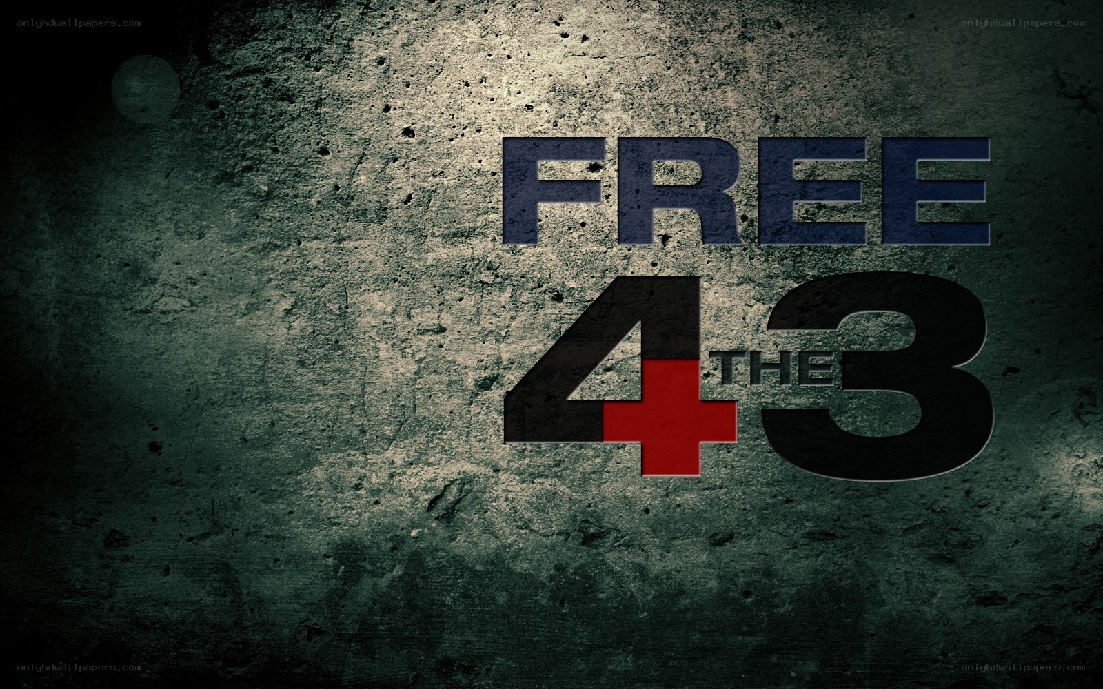 Free the 43 logo