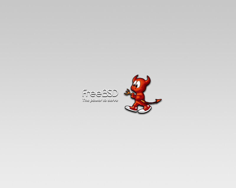 FreeBSD logo with mascot