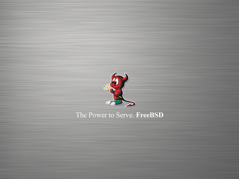 FreeBSD mascot wallpaper