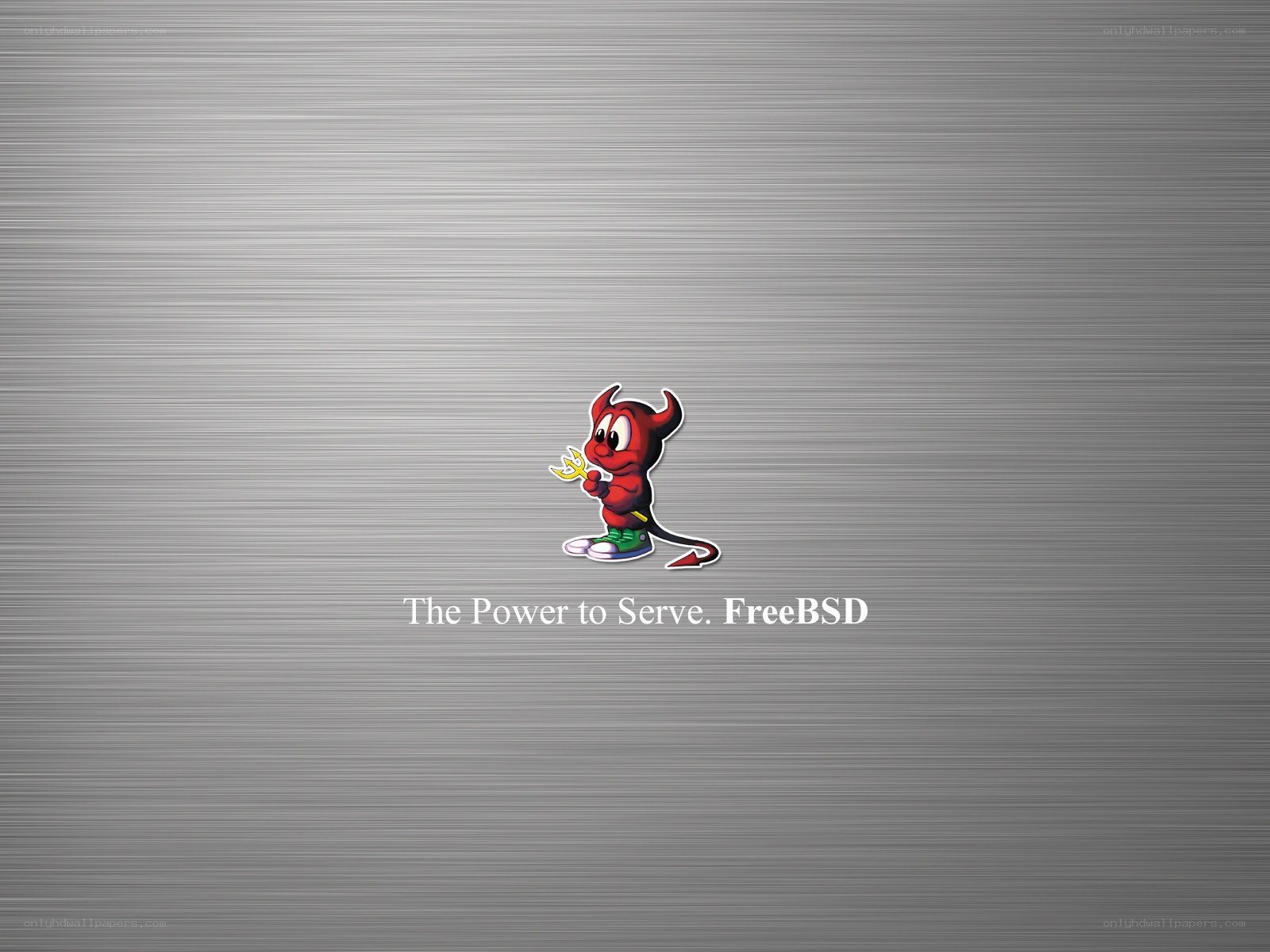 FreeBSD mascot wallpaper