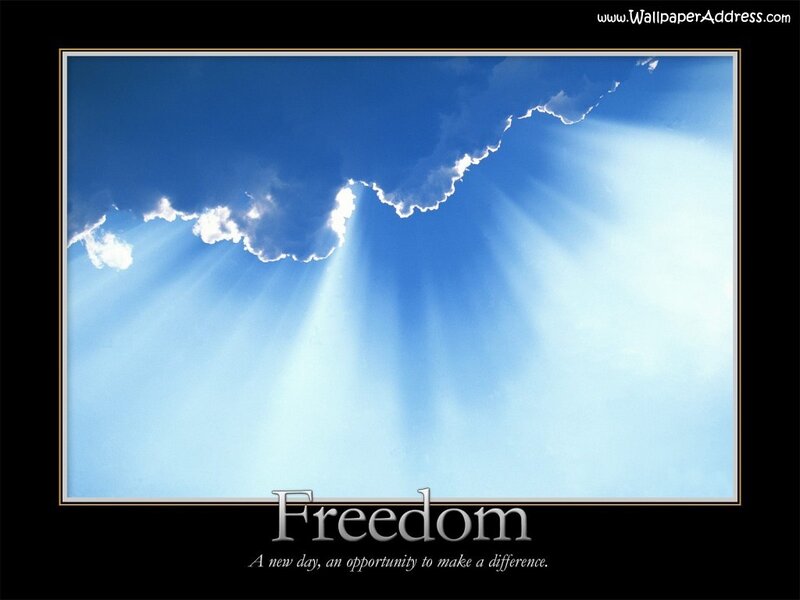 Freedom and sunlight