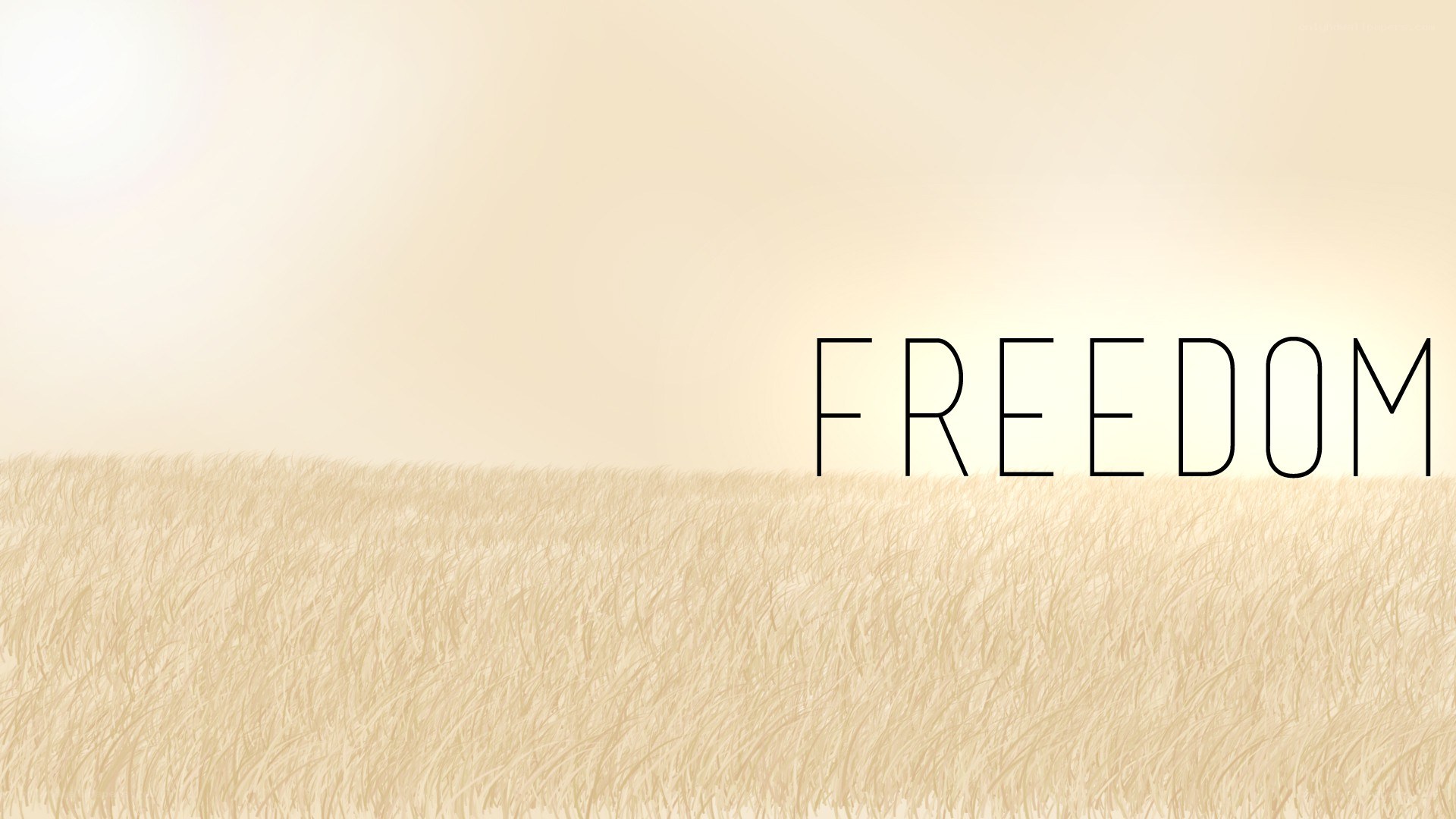 Freedom in a golden field