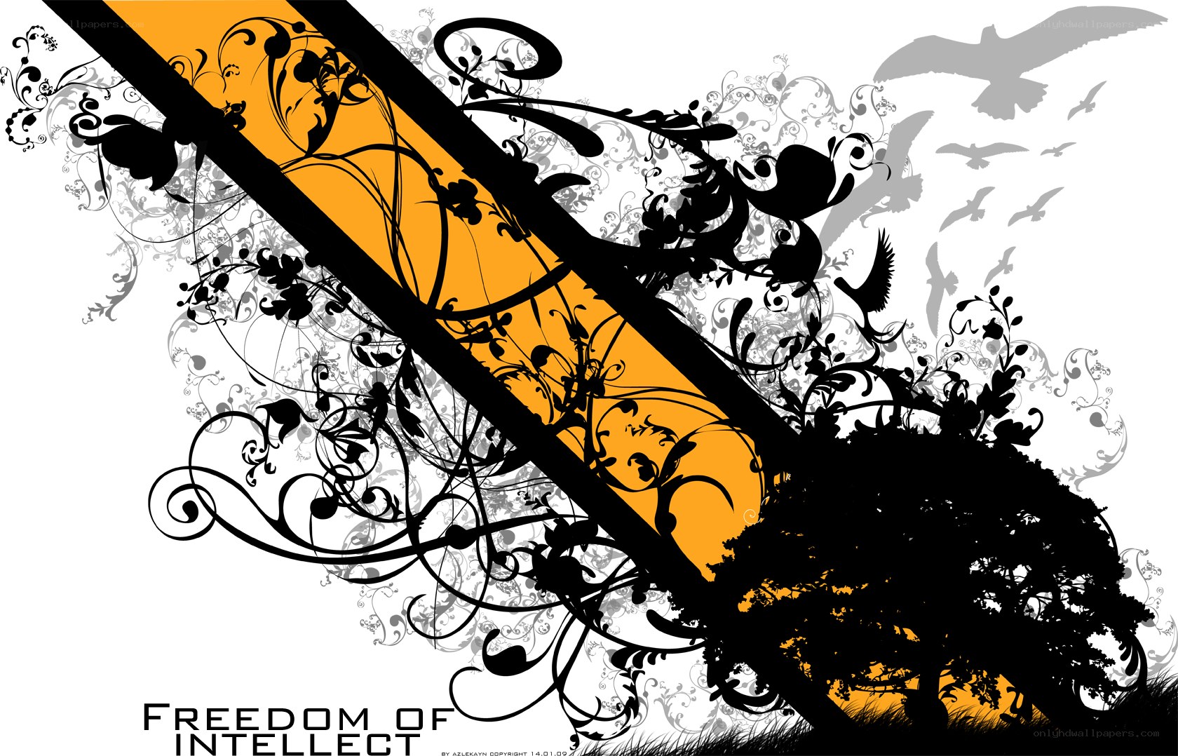 Freedom of Intellect Art