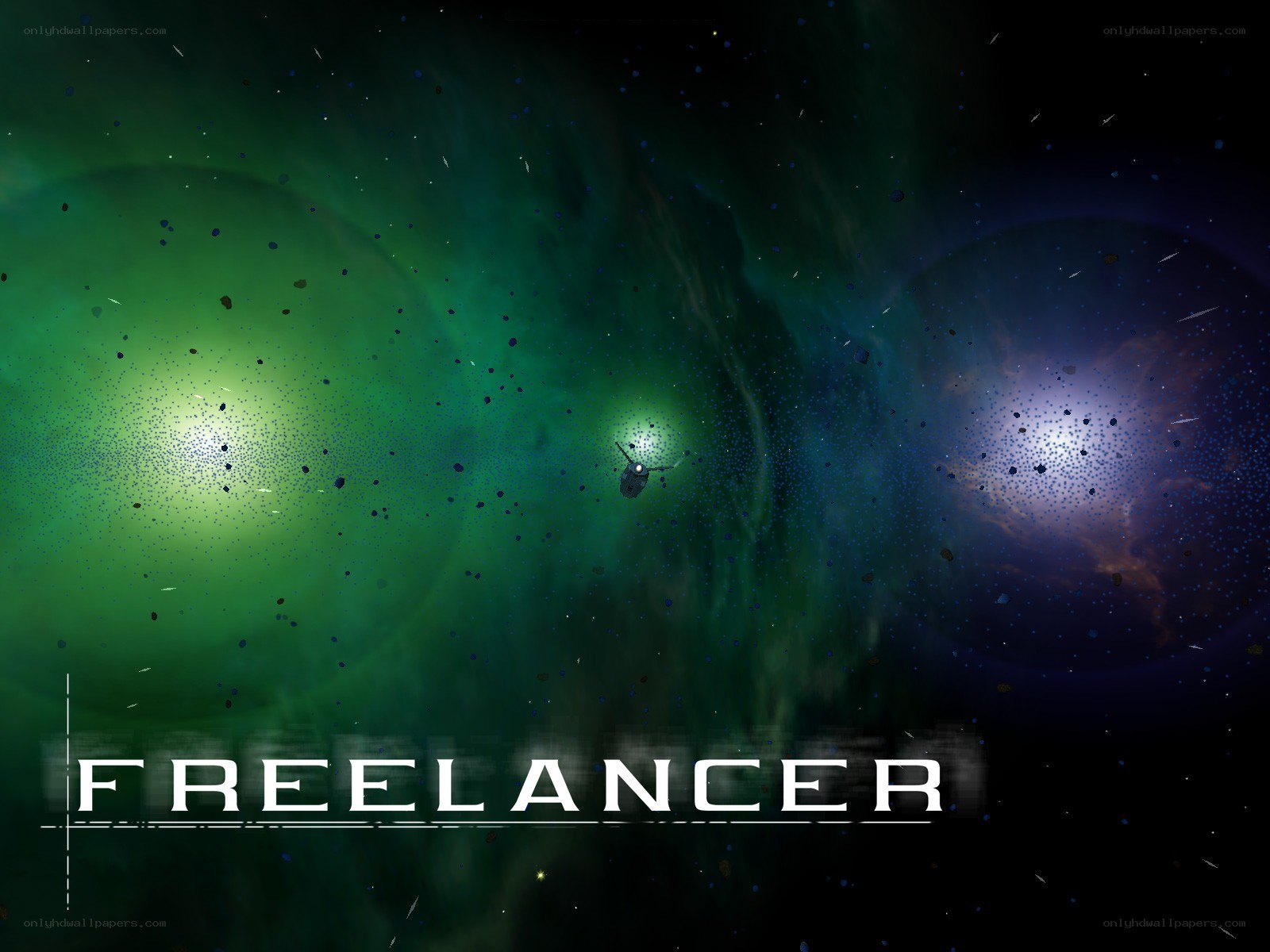 Freelancer game title screen