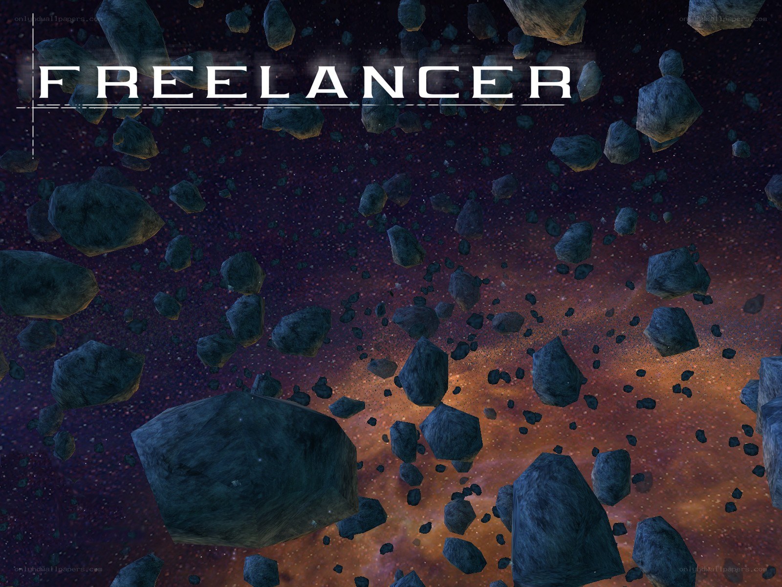 Freelancer game title screen