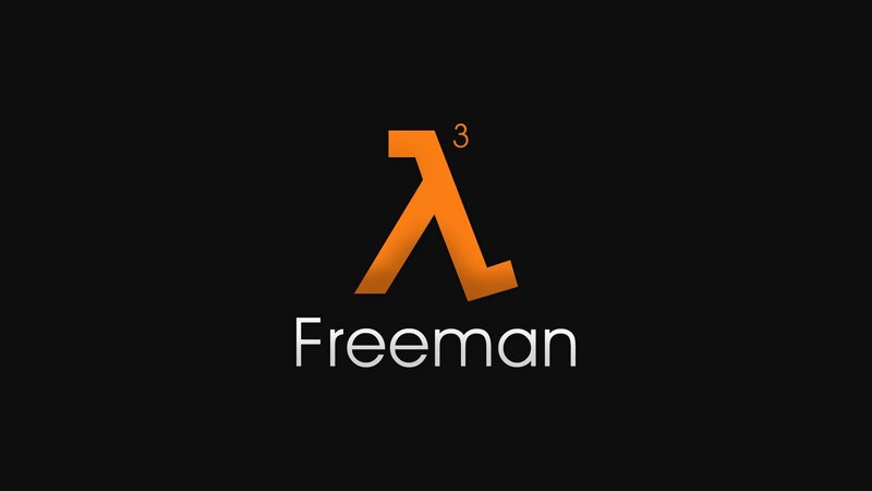 Freeman logo with lambda symbol